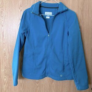 Columbia Turquoise Water Repellent Thick Fleece Lined Jacket
